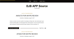 Desktop Screenshot of djbapps.com