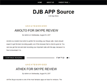 Tablet Screenshot of djbapps.com